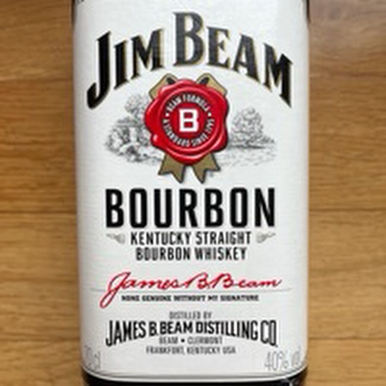 Jim Beam - Kentucky Straight Bourbon Whiskey - Produit - de