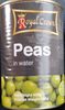 Peas in water - Product