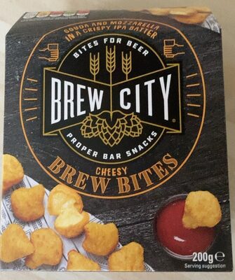 cheesy brew bites - Product