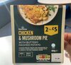 Chicken and Mushroom pie with buttery mashed potatoes - Product