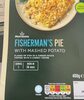 Fishermans pie with mash potato - Product