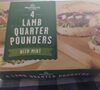 Lamb Quarter Pounders Burgers with mint - Product