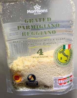 Grated parmigiano reggiano - Product