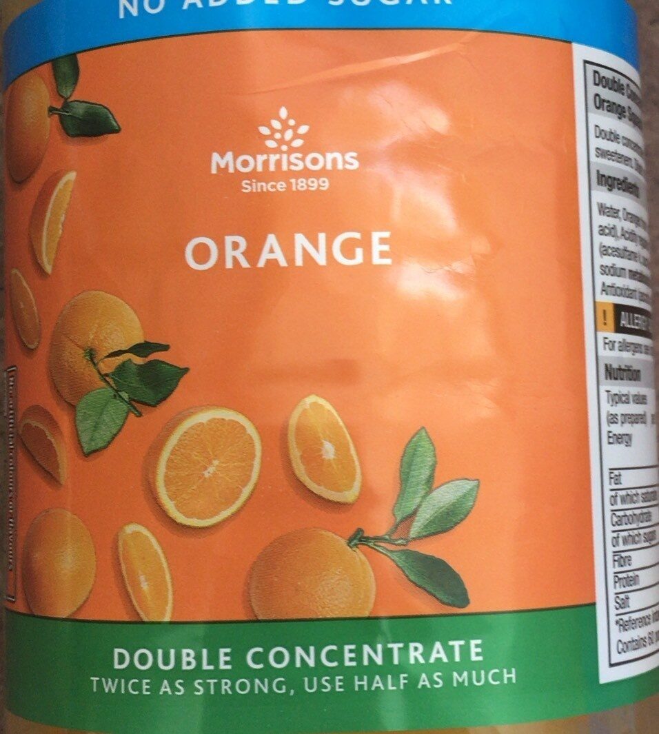 Orange Double Concentrate - Product