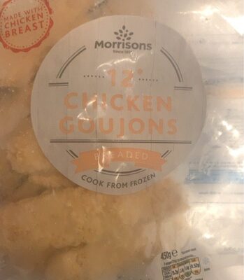 Calories in Morrisons Chicken Goujions