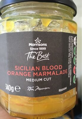Sicilian blood orange marmalade - Product
