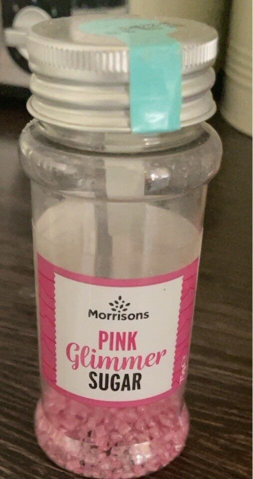 Pink glimmer sugar - Product