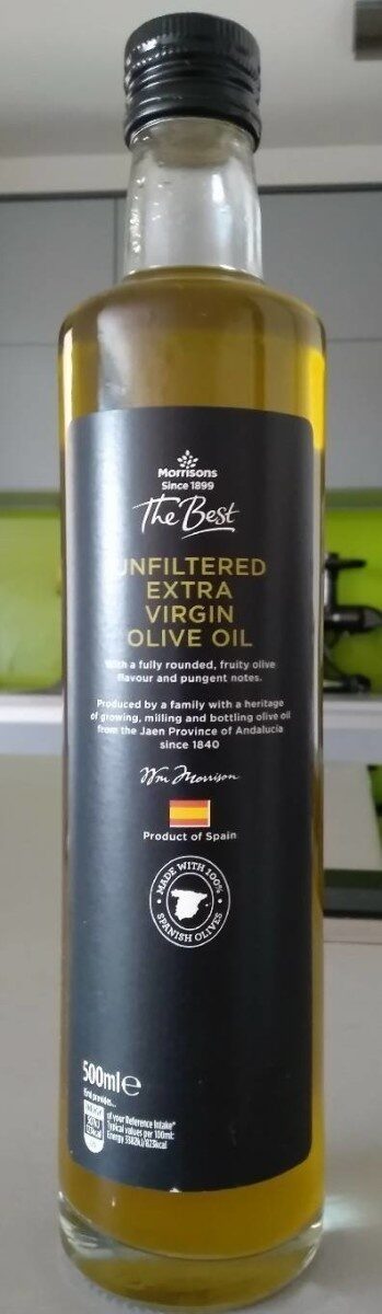 Unfiltered Extra Virgin Olive Oil - Product
