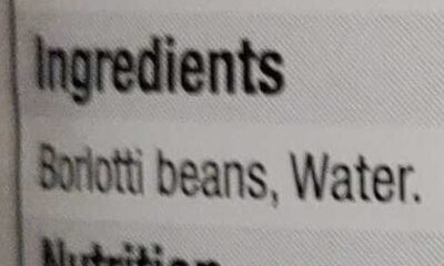 Borlotti Beans - Ingrediënten - en
