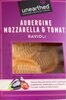 Aubergine mozzarella & tomato ravioli - 产品