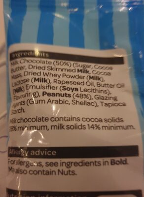 SPAR peanuts - Ingredients