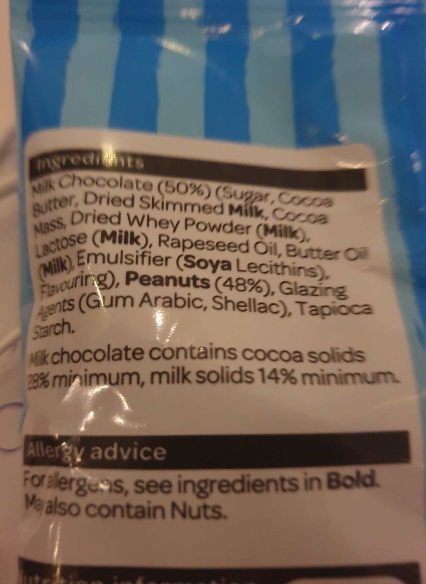SPAR peanuts - Ingredients