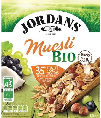 Muesli bio 36% fruits, noix & graines - Producto