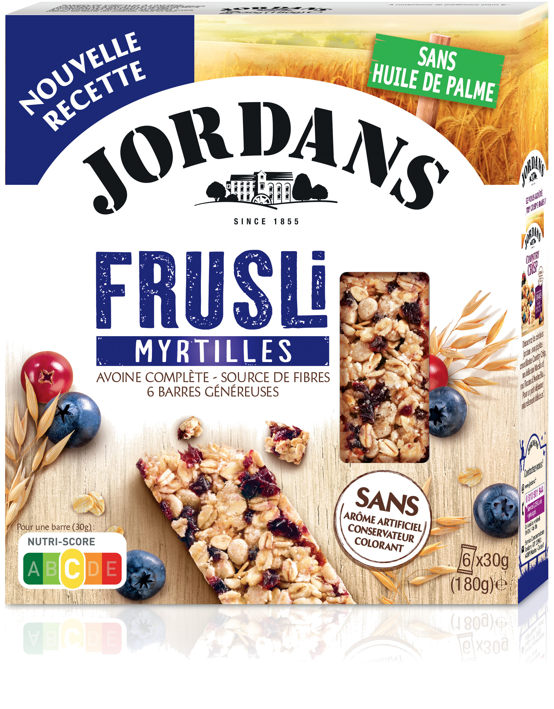 Frusli myrtilles - Product - fr