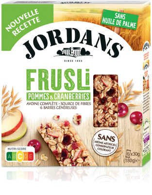 Frusli Pommes & Cranberries - Product - fr