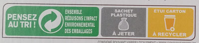 Frusli Pommes & Cranberries - Instruction de recyclage et/ou informations d'emballage