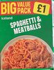 Spaghetti & meatballs - Producte