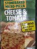 Stonebaked micro- pizza cheese and tomato - Producte
