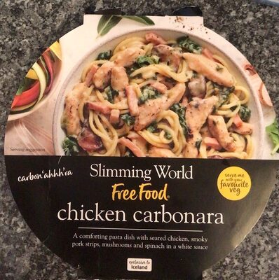 Calories in Slimming World Chicken Carbonara