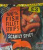 Iceland scarily spicy fish strips - نتاج