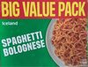 Spaghetti bolognese - Produit