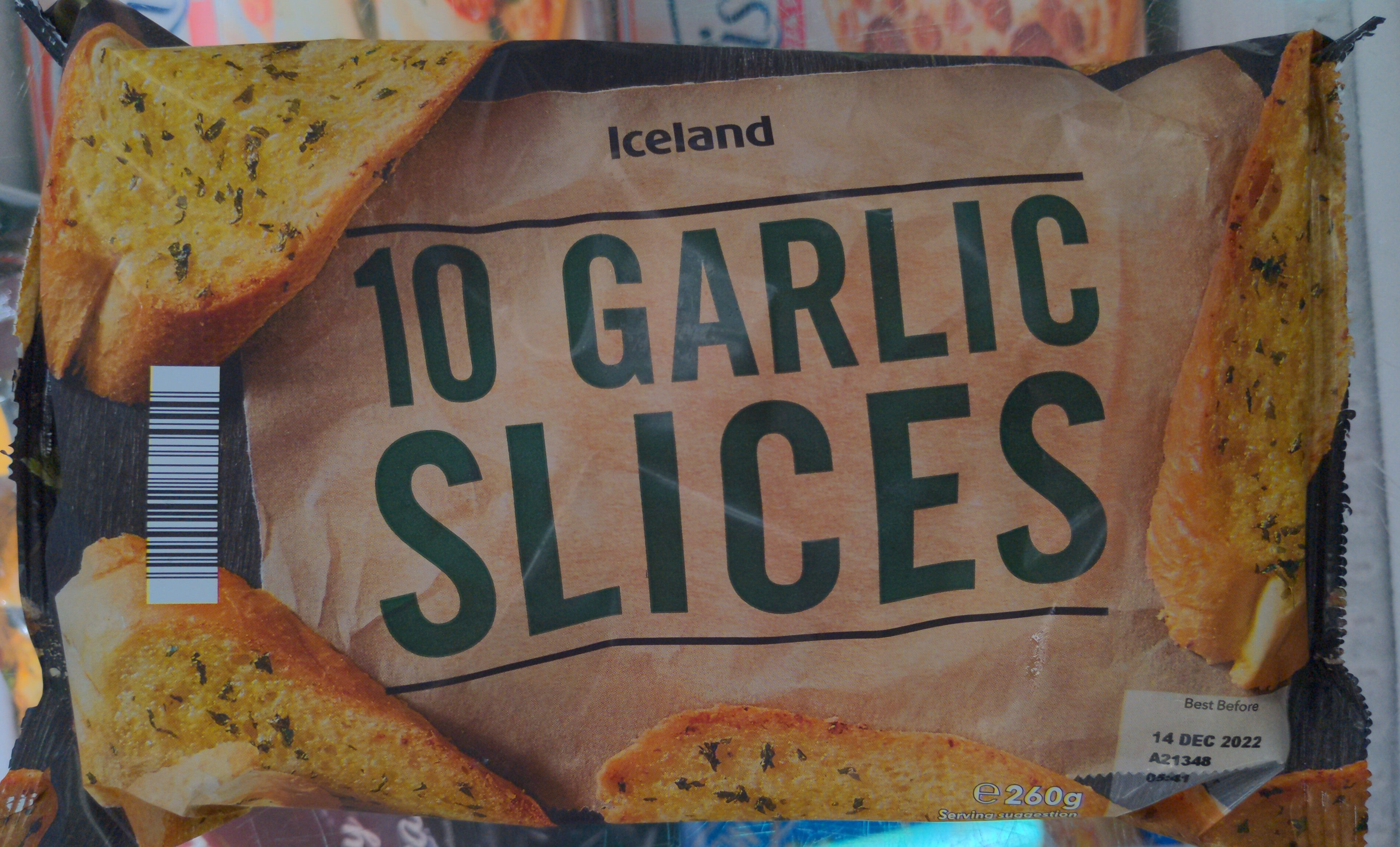 10 Garlic Slices - Product