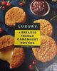 breaded french camembert rounds - Product