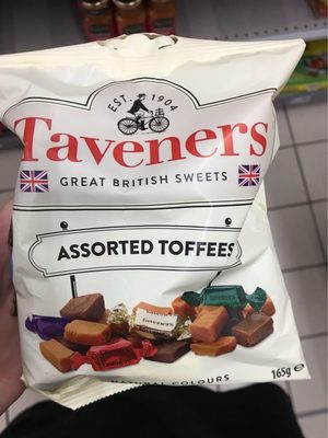 Taveners Assorted Toffees Great British Sweets 165G - Product - fr