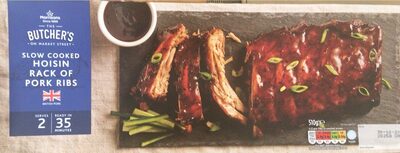 Slow cooked hoisin rack of pork ribs - Product
