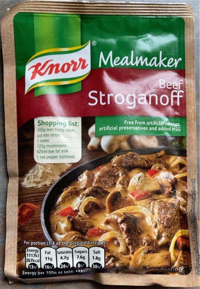 Mealmaker Beef Stroganoff - Product