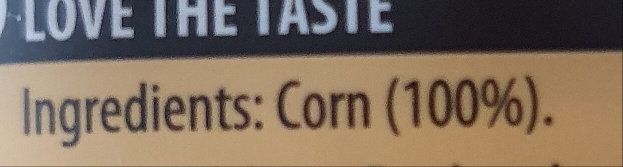 Corn Cakes - Ingredients