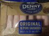 Original pork sausages - Producto