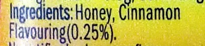 Honey with a Hint of Cinnamon - Ingredients