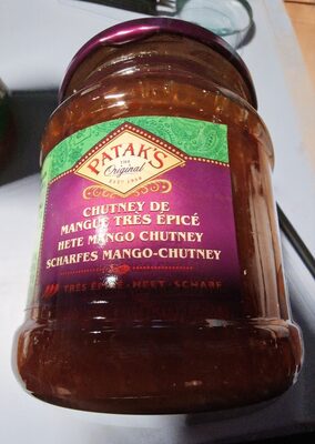 Scharfes Mango-Chutney . scharf - Produkt
