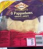 Pappadums naturel - Product