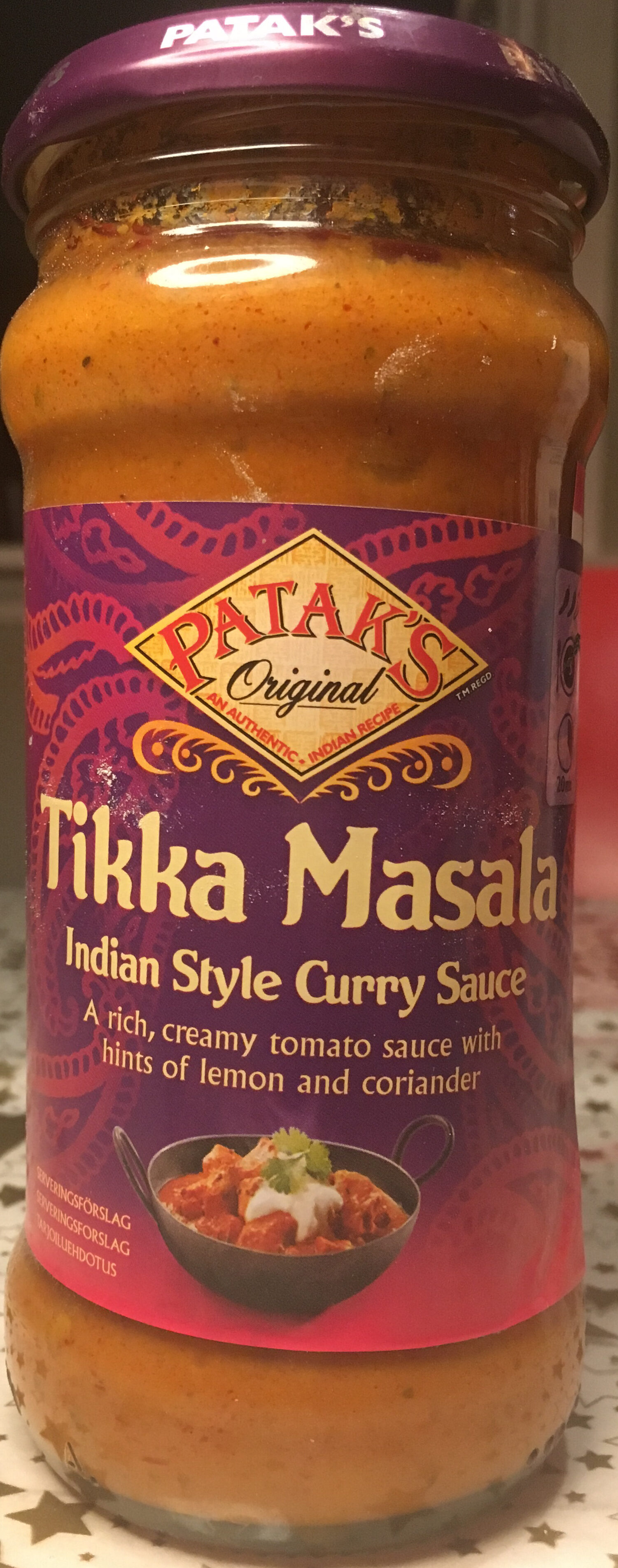 Tikka Masala Indian Style Curry Sauce - Product - fr