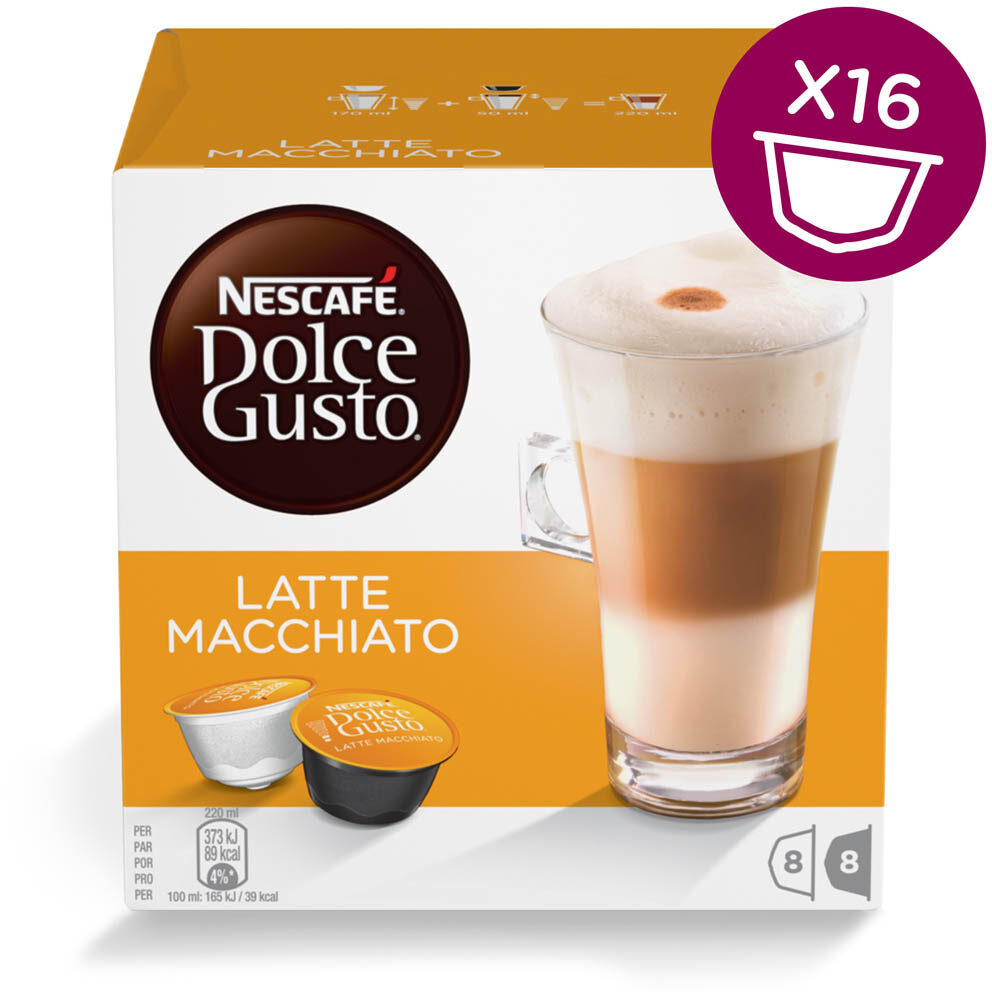 Capsules NESCAFE Dolce Gusto Latte Macchiato 16 Capsules - Product - fr