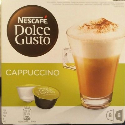 Capsules NESCAFE DOLCE GUSTO Cappuccino 16 Capsules - Product - fr