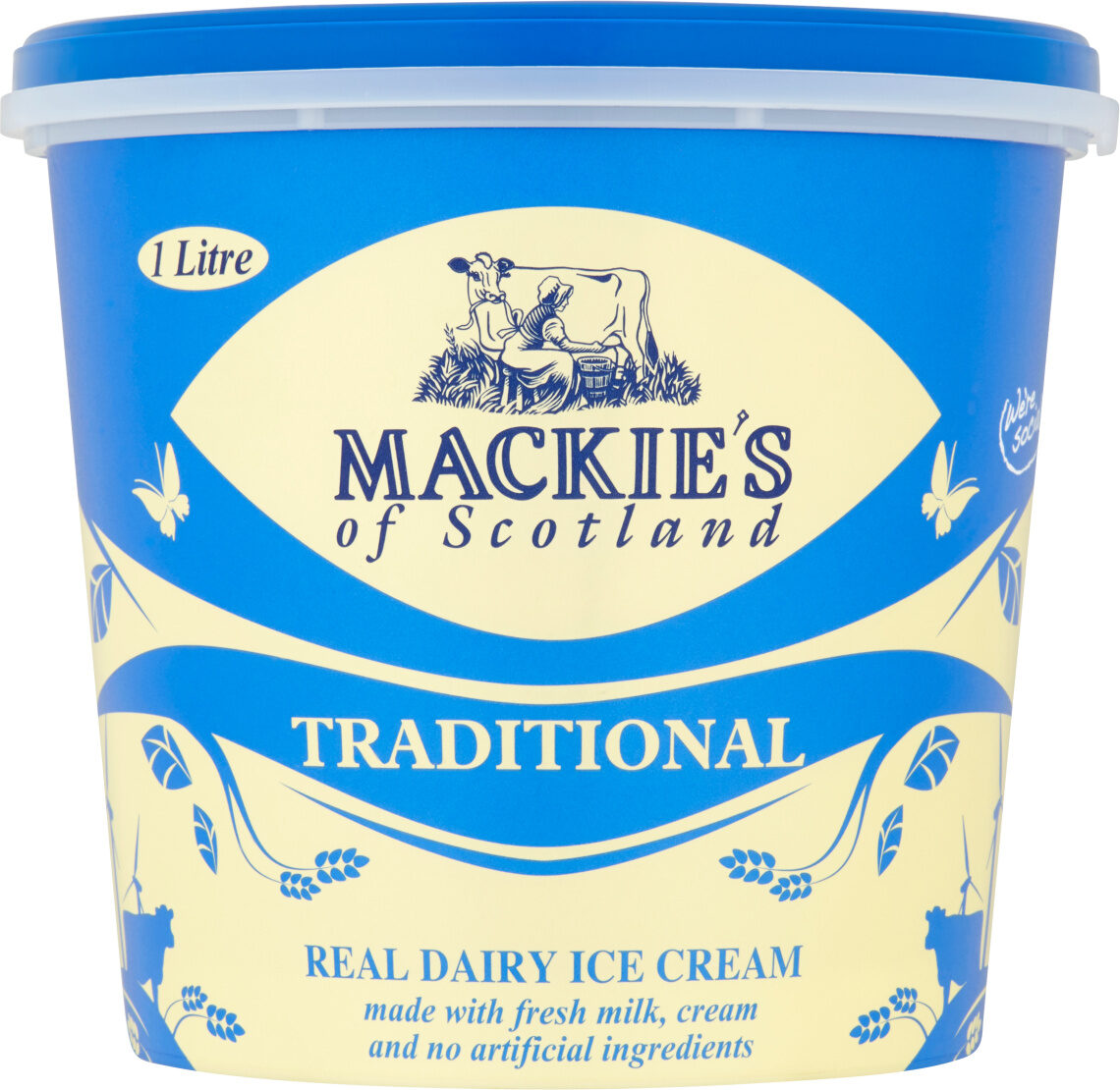 Mackie's of Scotland Traditional Real Dairy Ice Cream 1 Litre - Produkt - en