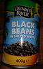 black beans in salted water - Product
