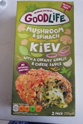 Mushroom & spinach kiev - Product - fr