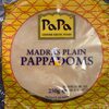 Madras plain pappadoms - Product