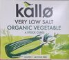 Very Low Salt Organic Vegetable 6 Stock Cubes - Produit