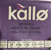 Kallo Organic Milk Chocolate Rice Cakes - Producte