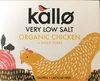 very low salt organic chicken - Produit