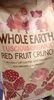 Whole Earth Organic Red Fruit Crunch - Product