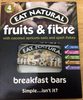 Fruits & Fibre with Coconut Apricots Oats and Spelt Flakes Breakfast Bars 4 x - Produit
