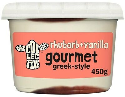 Rhubarb & Vanilla Gourmet Yoghurt - Product - en