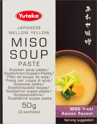 Mellow yellow miso soup paste - Produit