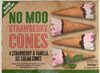 No moo strawberry cones - Product